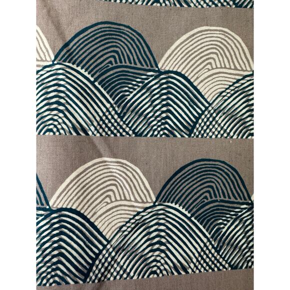 Canvas Imagined Landscapes Headlands Midnight Cotton + Steel Jen Hewett Fabric - Picture 4 of 9